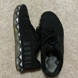 NOBULL black Patchwork Trainers- size 6